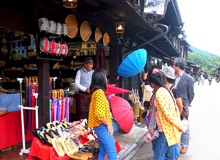奈良井宿の土産物屋